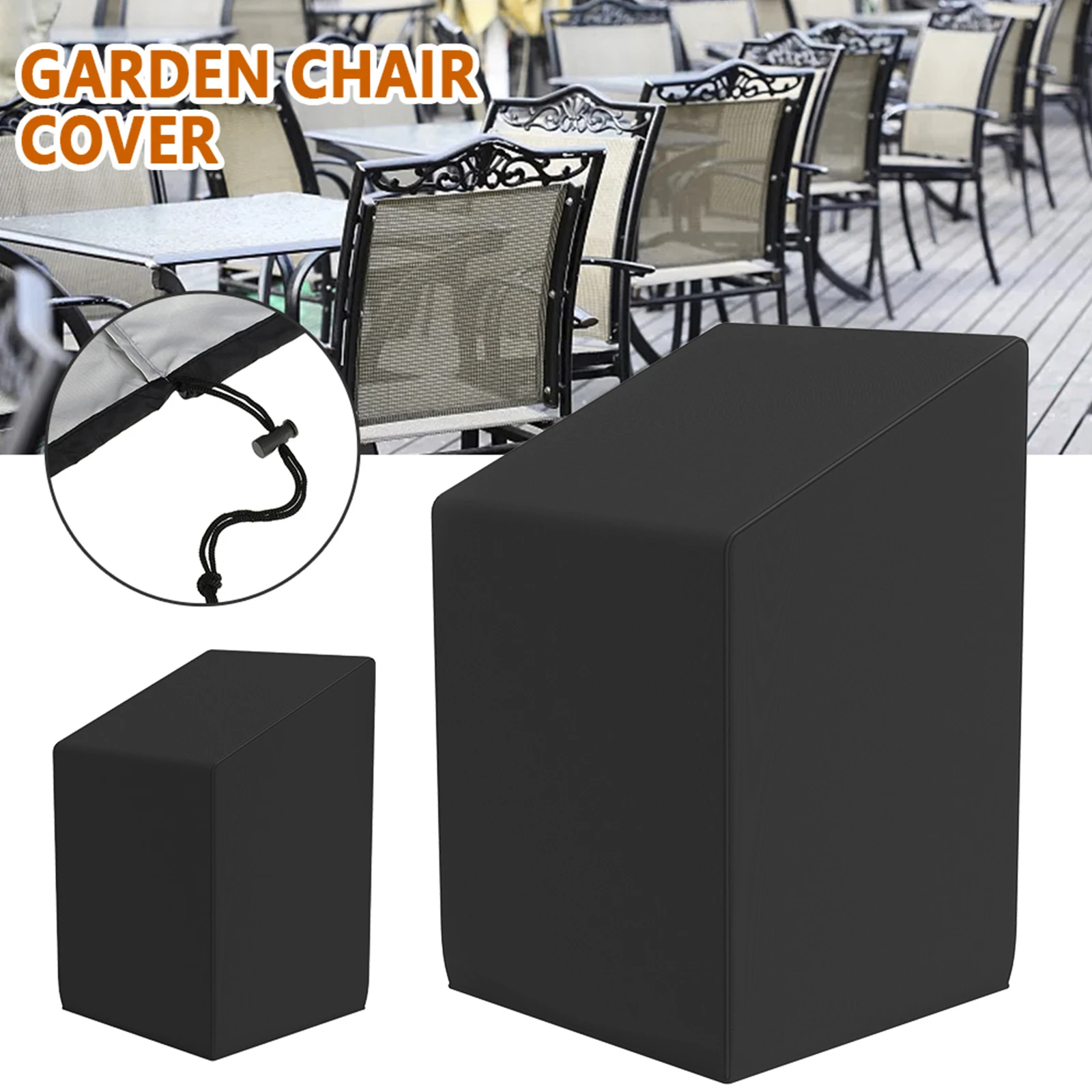 Outdoor Furniture Manufacturer - Gestapelde stoel stofkap met opbergtas Waterdichte