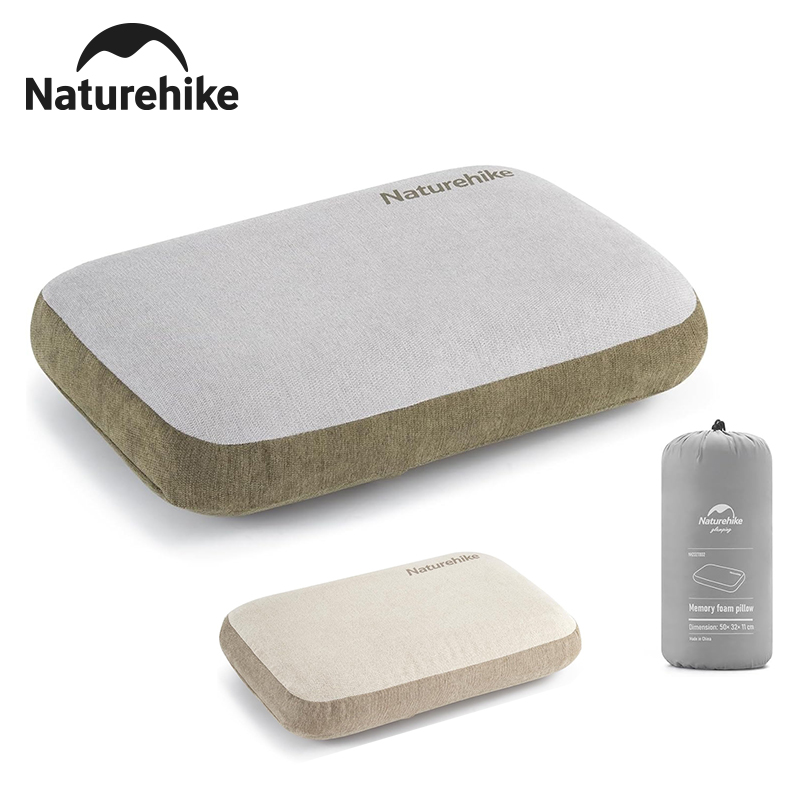 Outdoor Furniture Pillows - Naturehike Campingkussen Draagbaar traagschuim Comfortabel vierkant