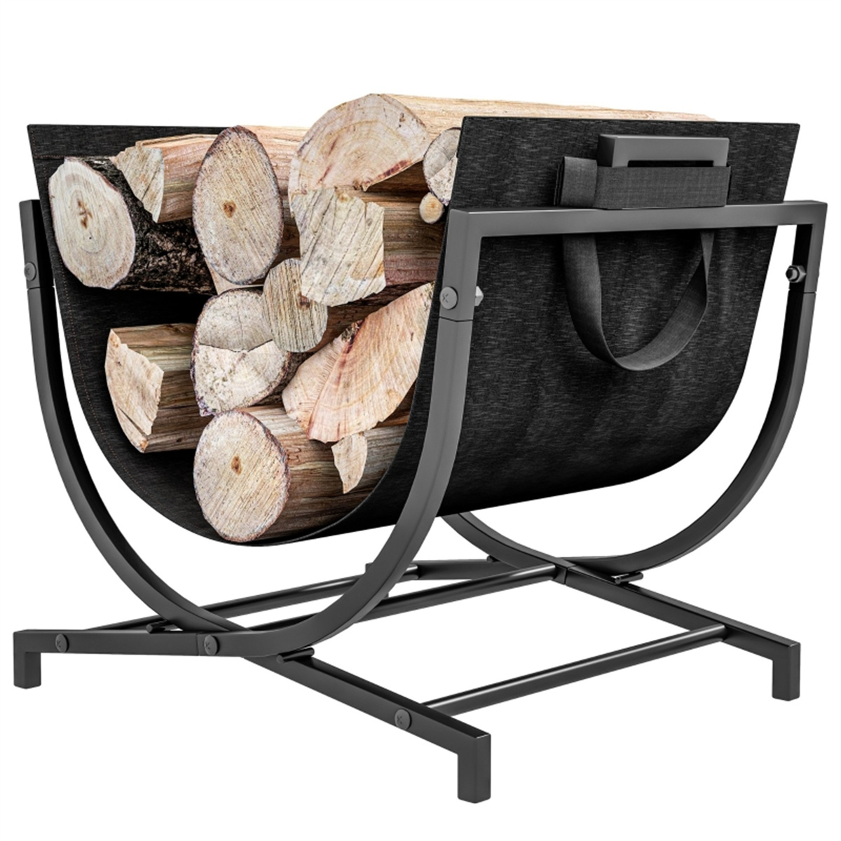 Outdoor Furniture Wood - Buitenmeubilair brandhoutrek zwaarlast houten opslagrek