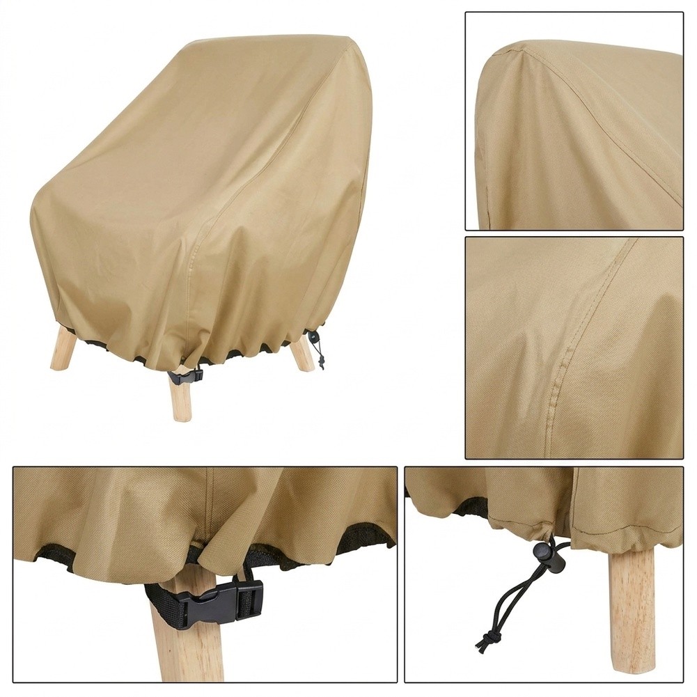 Outdoor Furniture Lounge Chair - Waterdichte tuinstoelhoes voor buiten, diepe zitting,