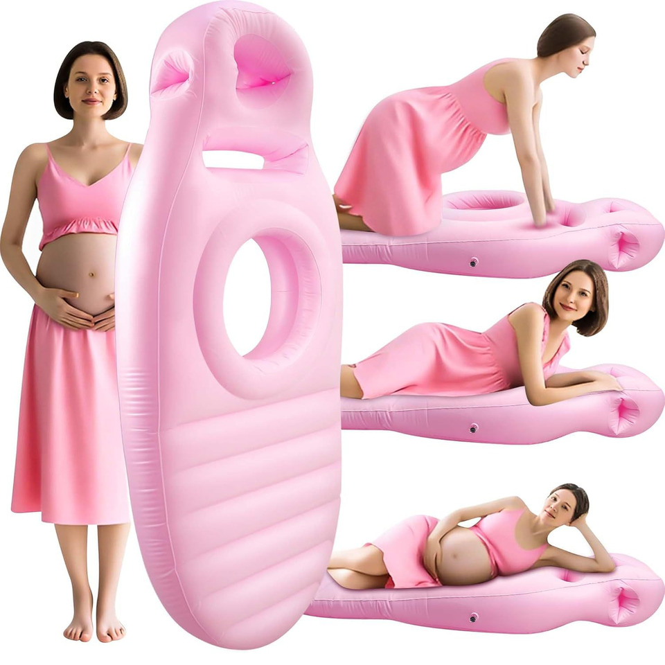 Outdoor Furniture Nearby - Opblaasbaar zwangerschapskussen yogamatras voor zwangere vrouwen