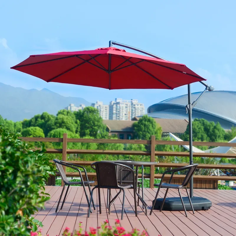 Outdoor Furniture In Sale - Moderne metalen buitenparasol, hete aanbieding, patio