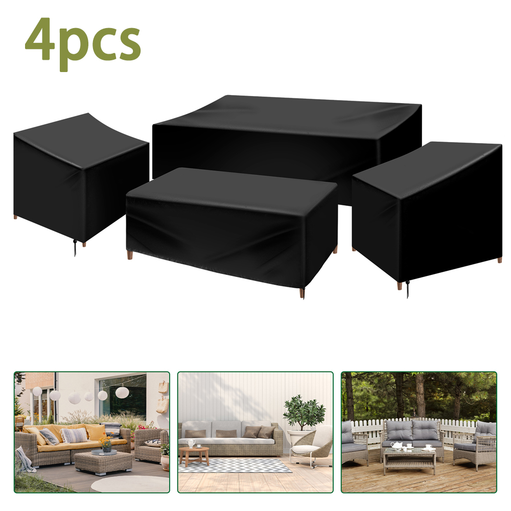Outdoor Furniture Manufacturer - 4-delige terrasmeubilair hoes set zware waterdichte