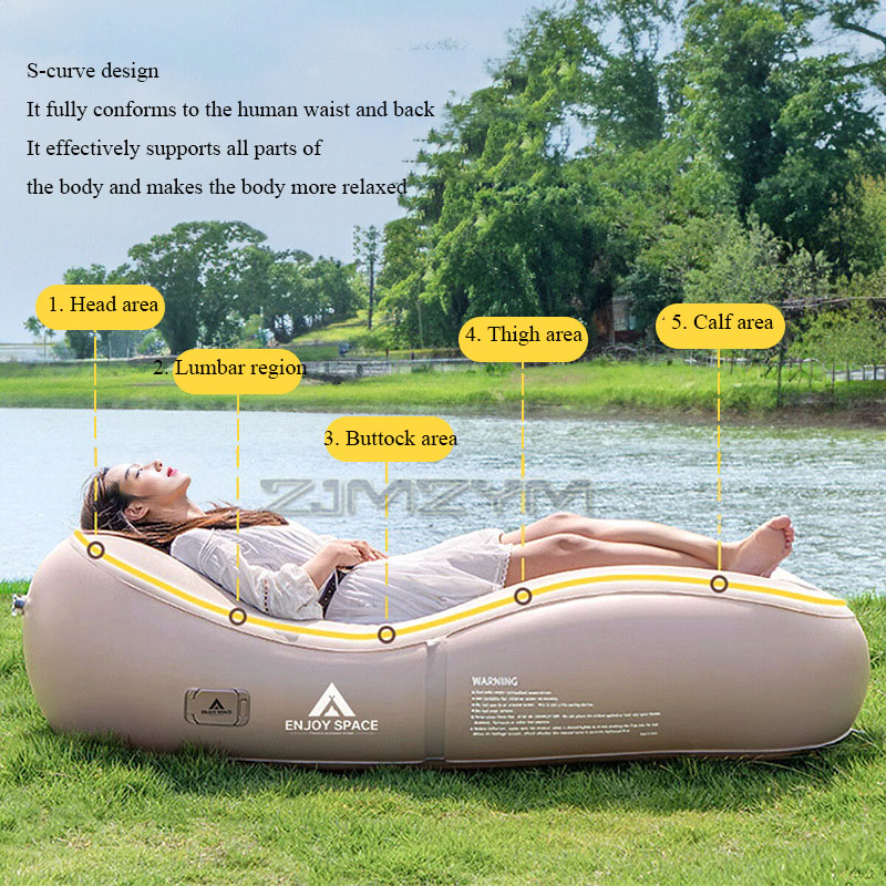 Automatische opblaasbare luie  - Outdoor Furniture Lounge Chair recensie en prijs