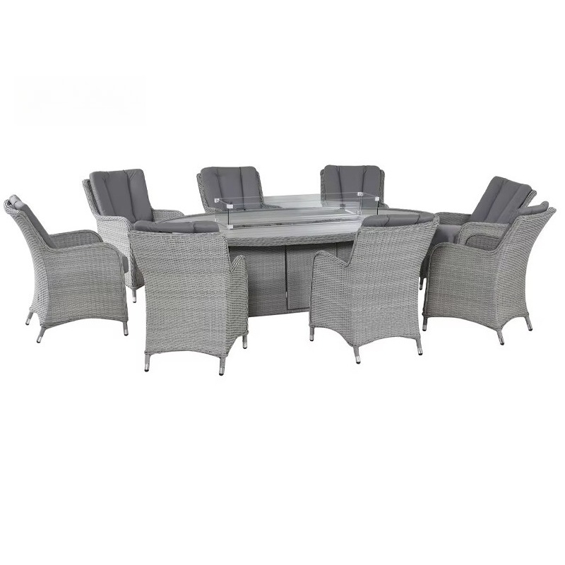 Tuinmeubelen vuurplaats rotan  - Outdoor Furniture With Fire Pit recensie en prijs