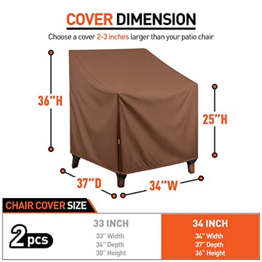 Waterdichte tuinstoelhoezen, s - Outdoor Furniture Lounge Chair recensie en prijs