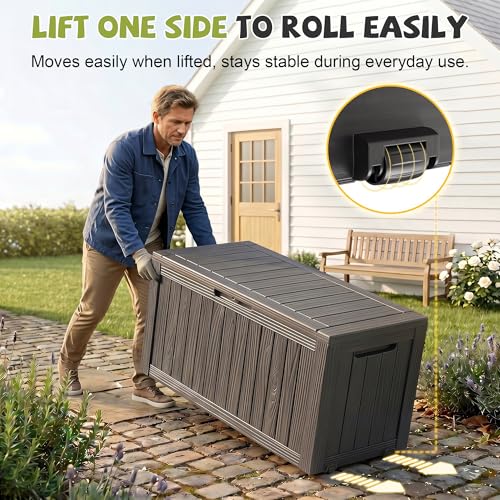 Waterdichte hars opbergbox voo - Outdoor Furniture For Patio recensie en prijs