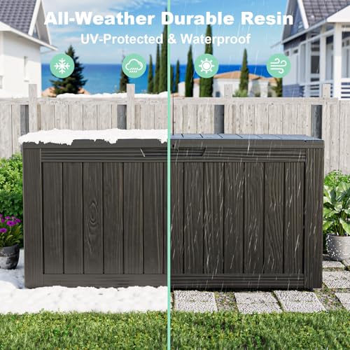 Waterdichte hars opbergbox voo - Outdoor Furniture For Patio recensie en prijs