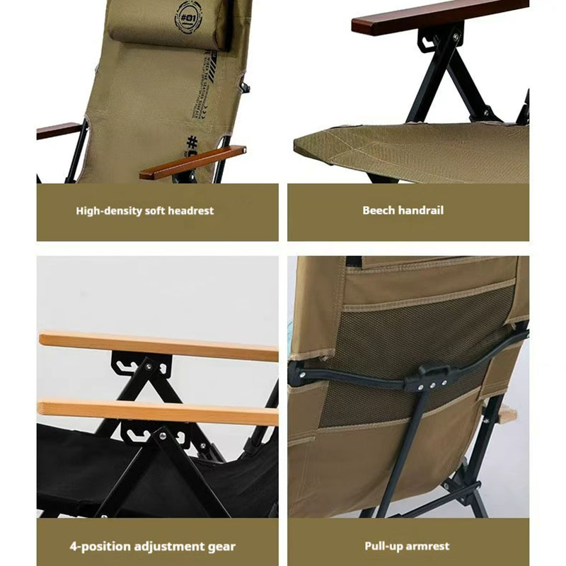 Opvouwbare strandcampingstoel  - Outdoor Furniture Lounge Chair recensie en prijs