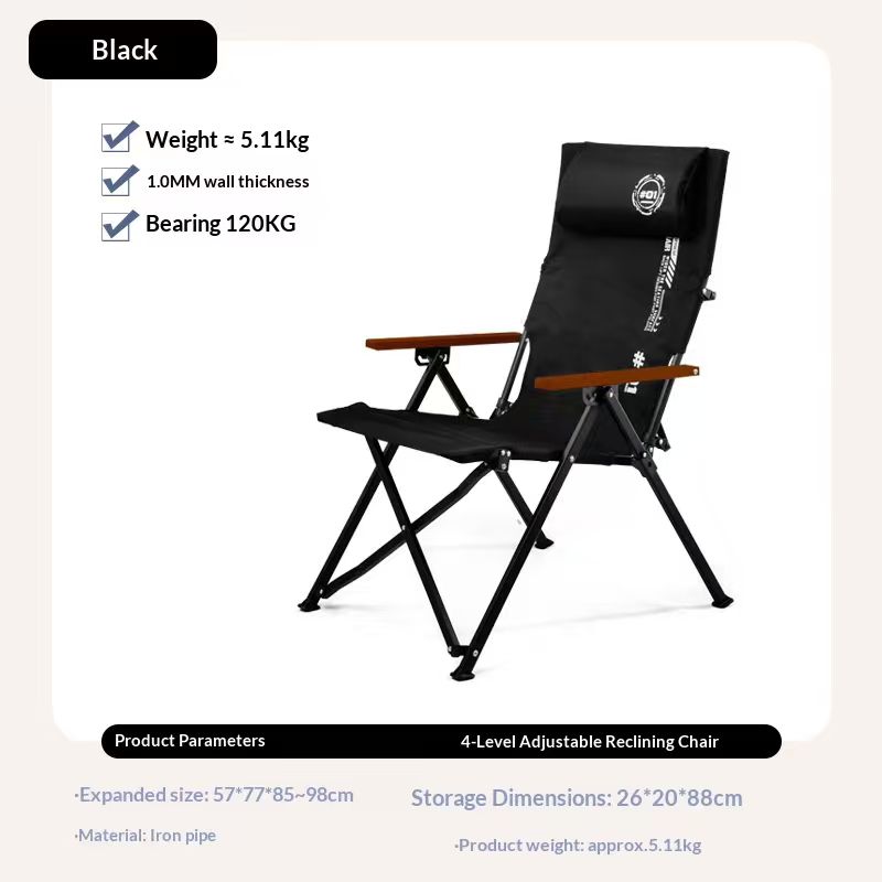 Opvouwbare strandcampingstoel  - Outdoor Furniture Lounge Chair recensie en prijs