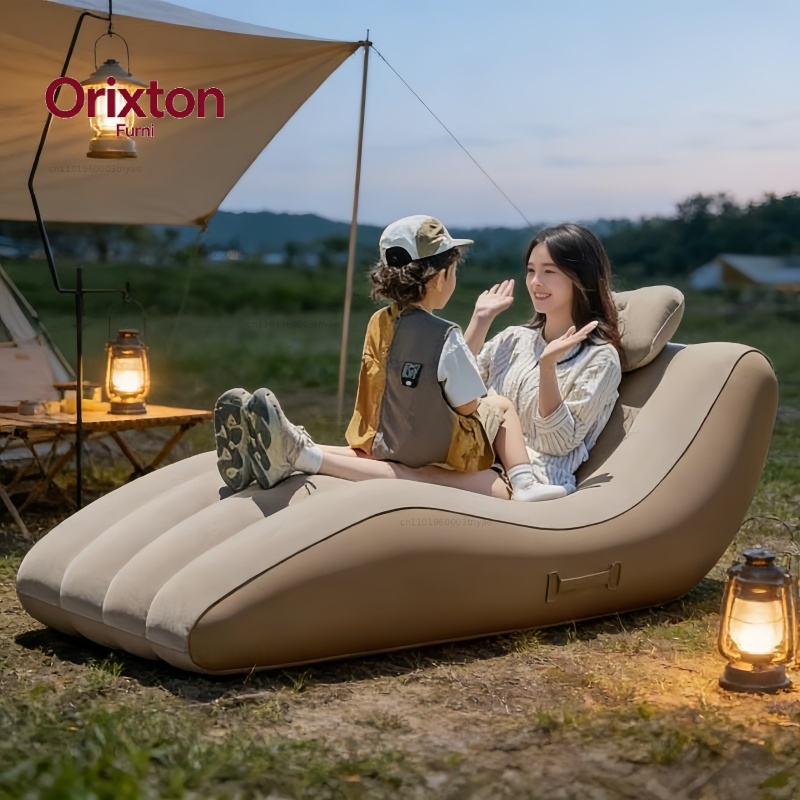 Draagbare, zelfopblaasbare lou - Outdoor Furniture Lounge Chair recensie en prijs