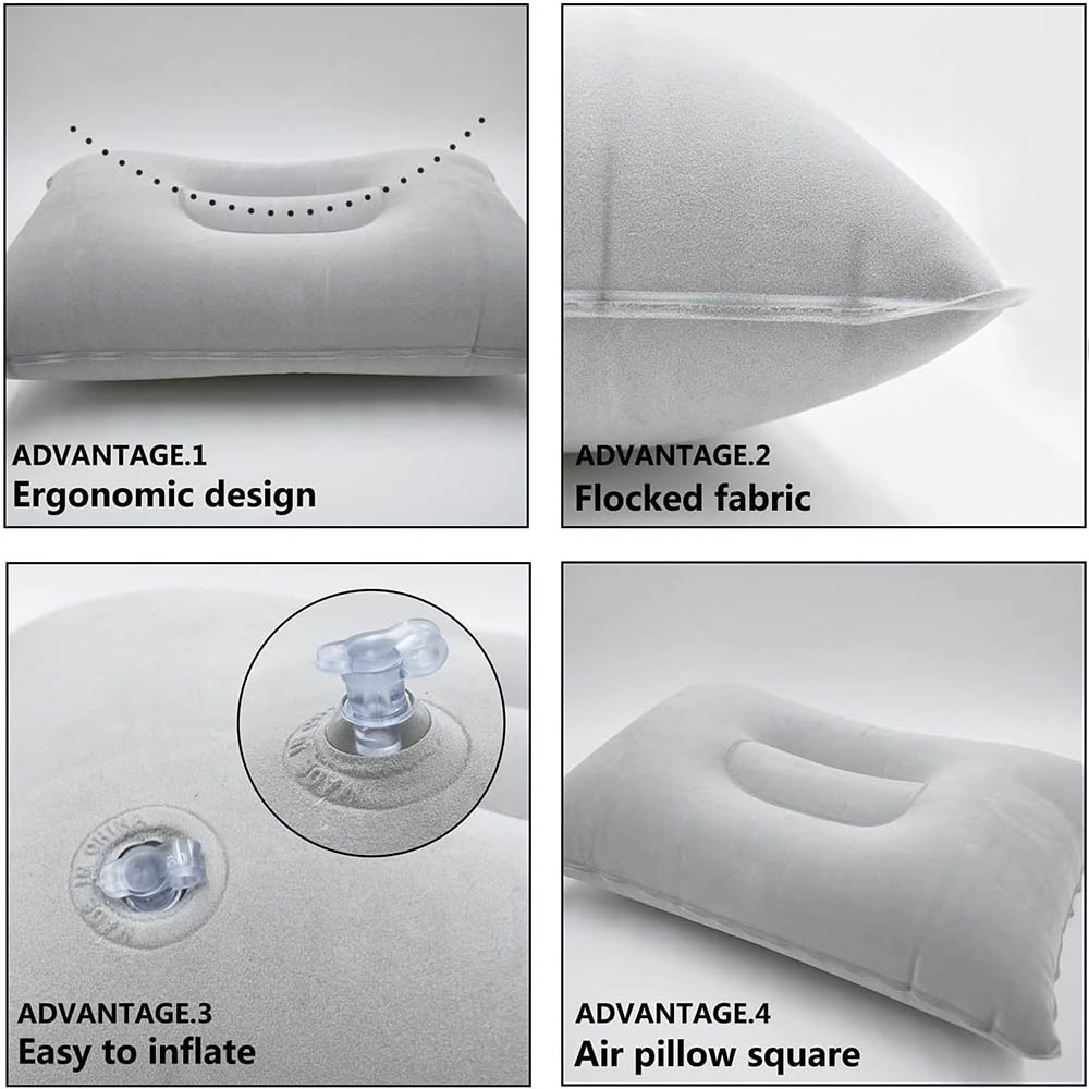 Opblaasbaar reiskussen Draagba - Outdoor Furniture Pillows recensie en prijs
