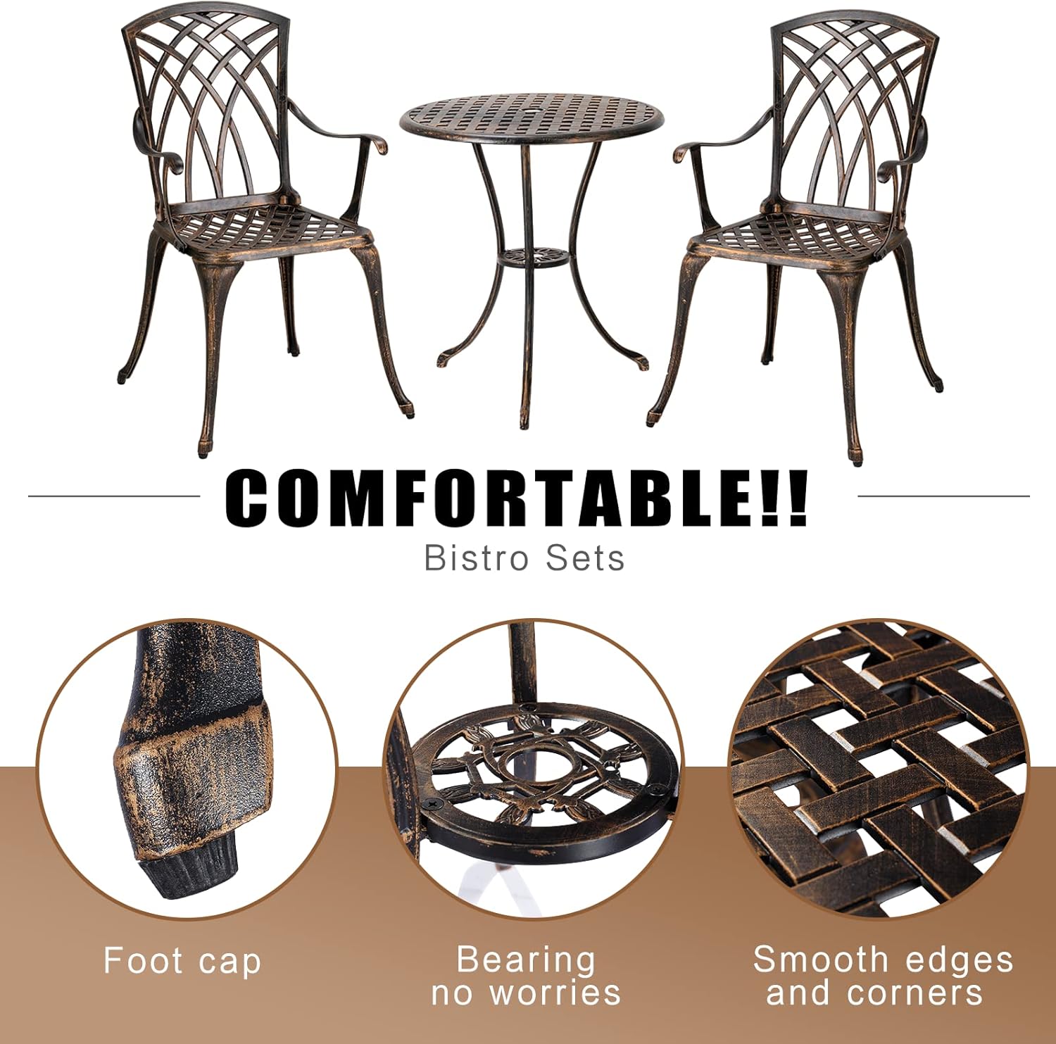Roestbestendig bronzen gegoten - Outdoor Furniture Sofa recensie en prijs