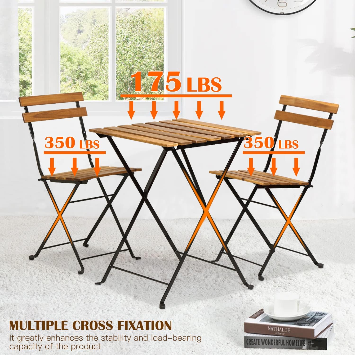 Natuurhouten 3-delige opvouwba - Outdoor Furniture Sofa recensie en prijs