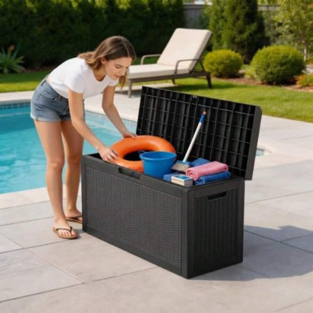 Buitenopslagbox, Deckbox, Wate - Outdoor Furniture For Patio recensie en prijs