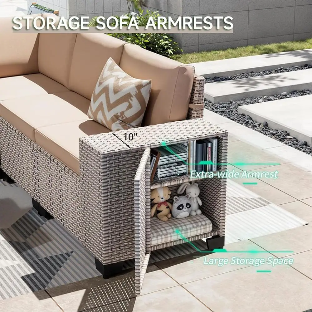 7-delige tuinmeubelset met vuu - Outdoor Furniture With Fire Pit recensie en prijs