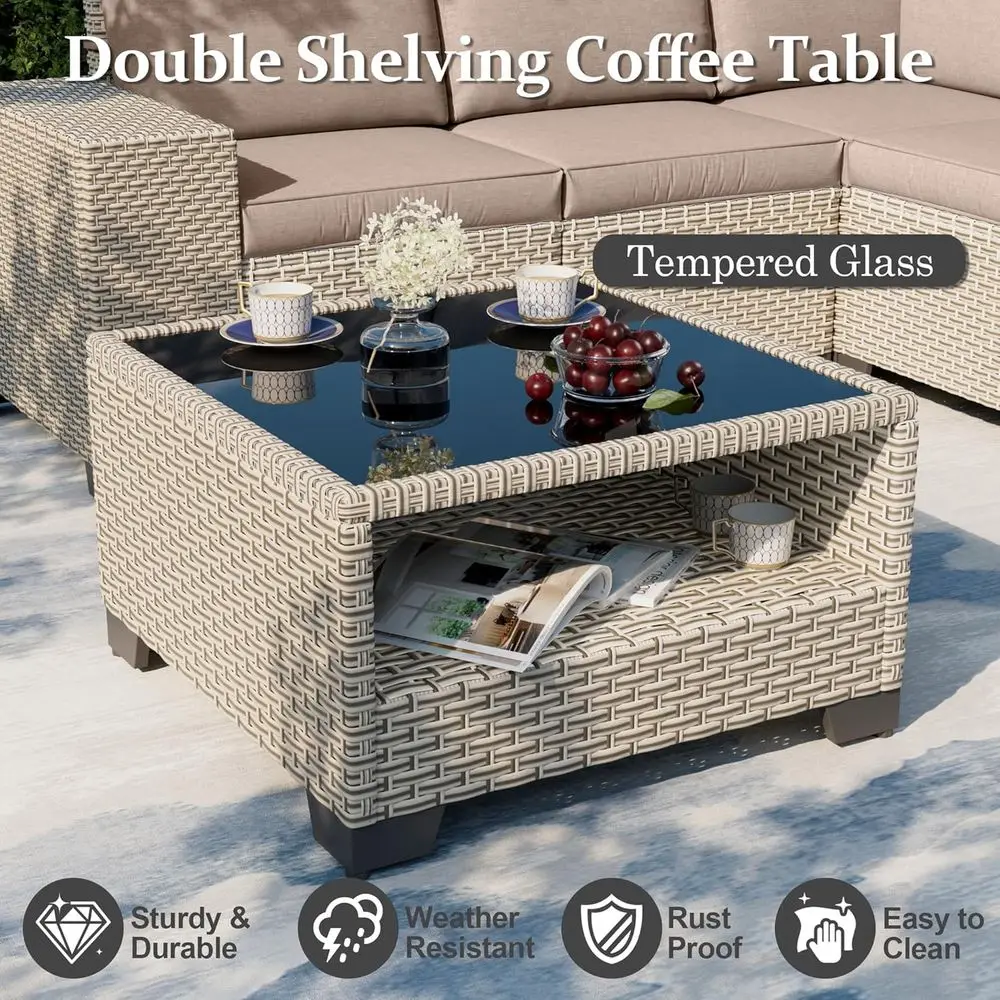 7-delige tuinmeubelset met vuu - Outdoor Furniture With Fire Pit recensie en prijs