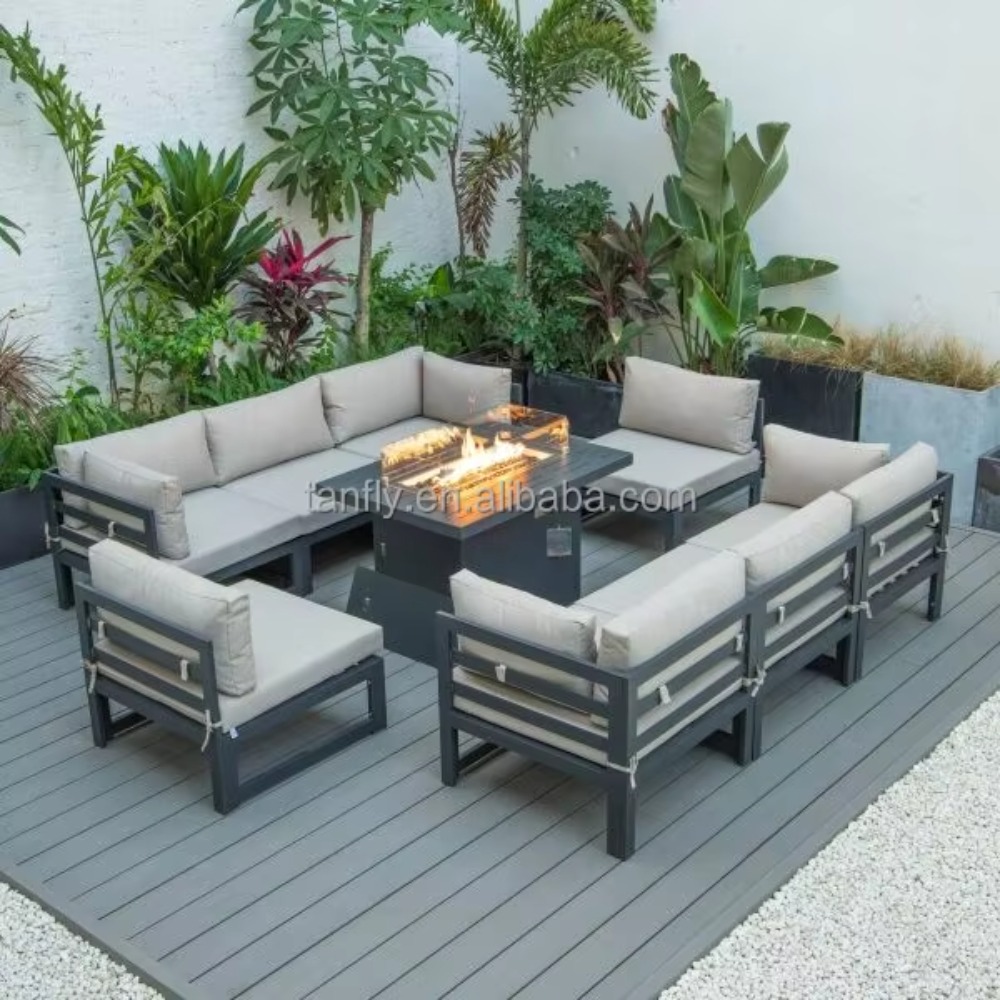 Villa Hotel Buitenmeubelenset  - Outdoor Furniture With Fire Pit recensie en prijs