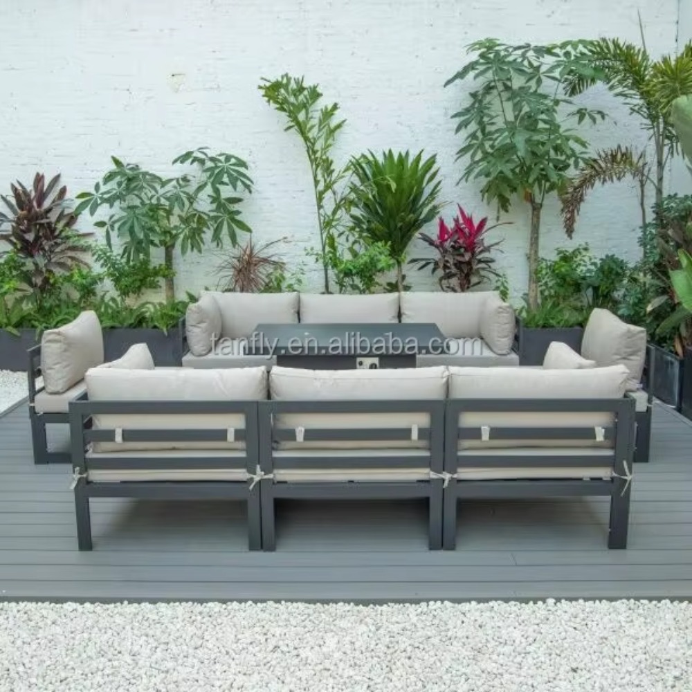 Villa Hotel Buitenmeubelenset  - Outdoor Furniture With Fire Pit recensie en prijs