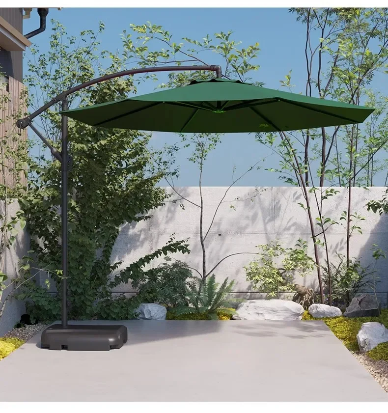 Moderne metalen buitenparasol, - Outdoor Furniture In Sale recensie en prijs