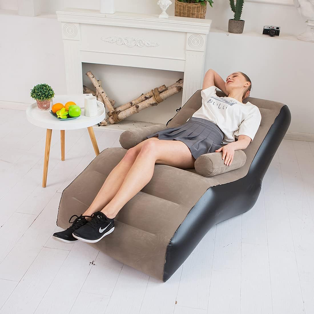 Opvouwbare luie bank, opblaasb - Outdoor Furniture Lounge Chair recensie en prijs