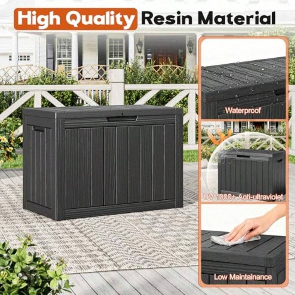 50 Gallon Buitenopslagbox Wate - Outdoor Furniture Pillows recensie en prijs
