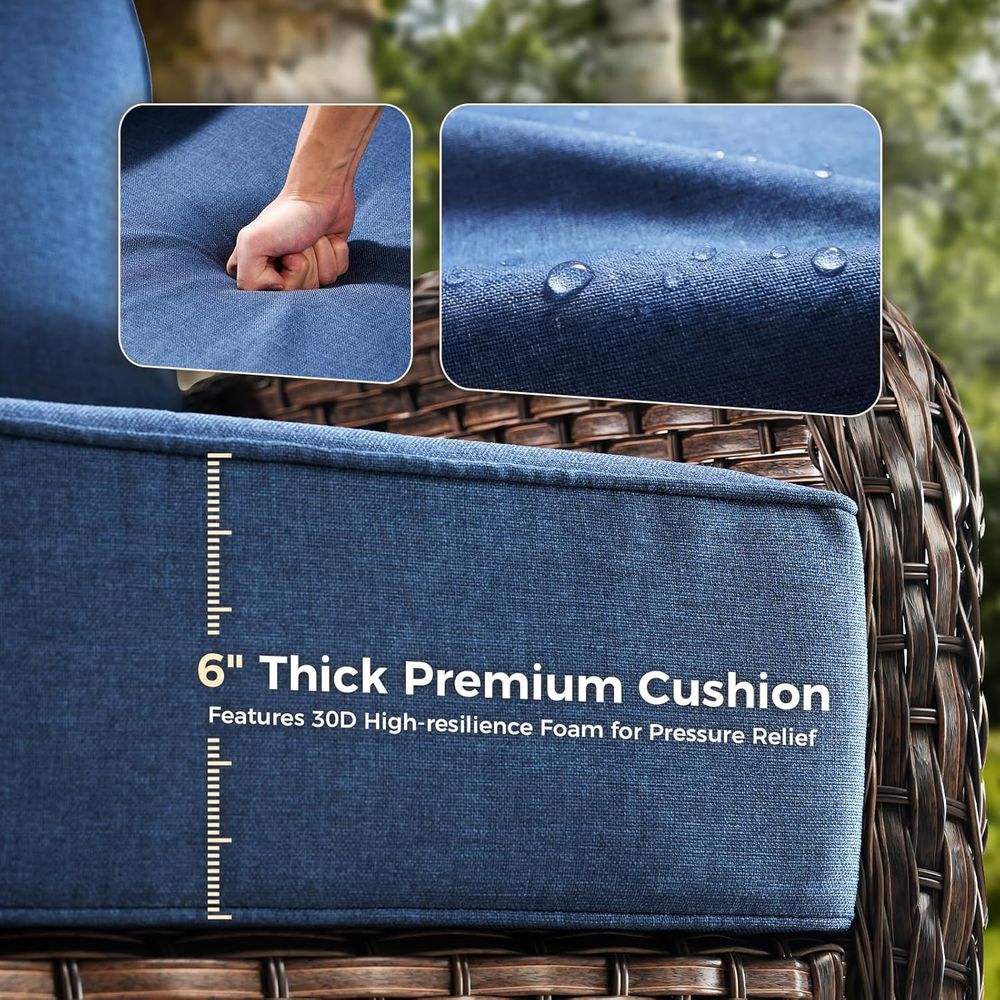 Buitenmeubelkussens, 6 inch di - Outdoor Furniture For Patio recensie en prijs