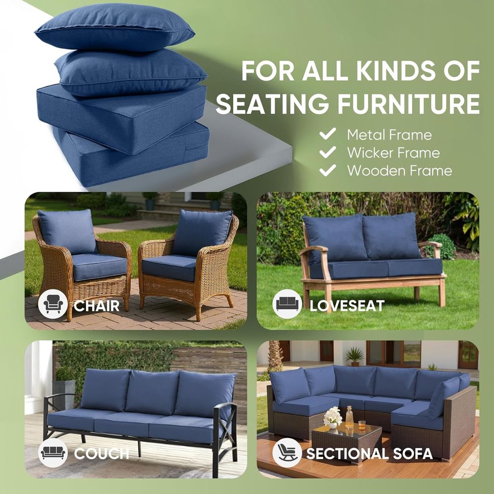 Buitenmeubelkussens, 6 inch di - Outdoor Furniture For Patio recensie en prijs