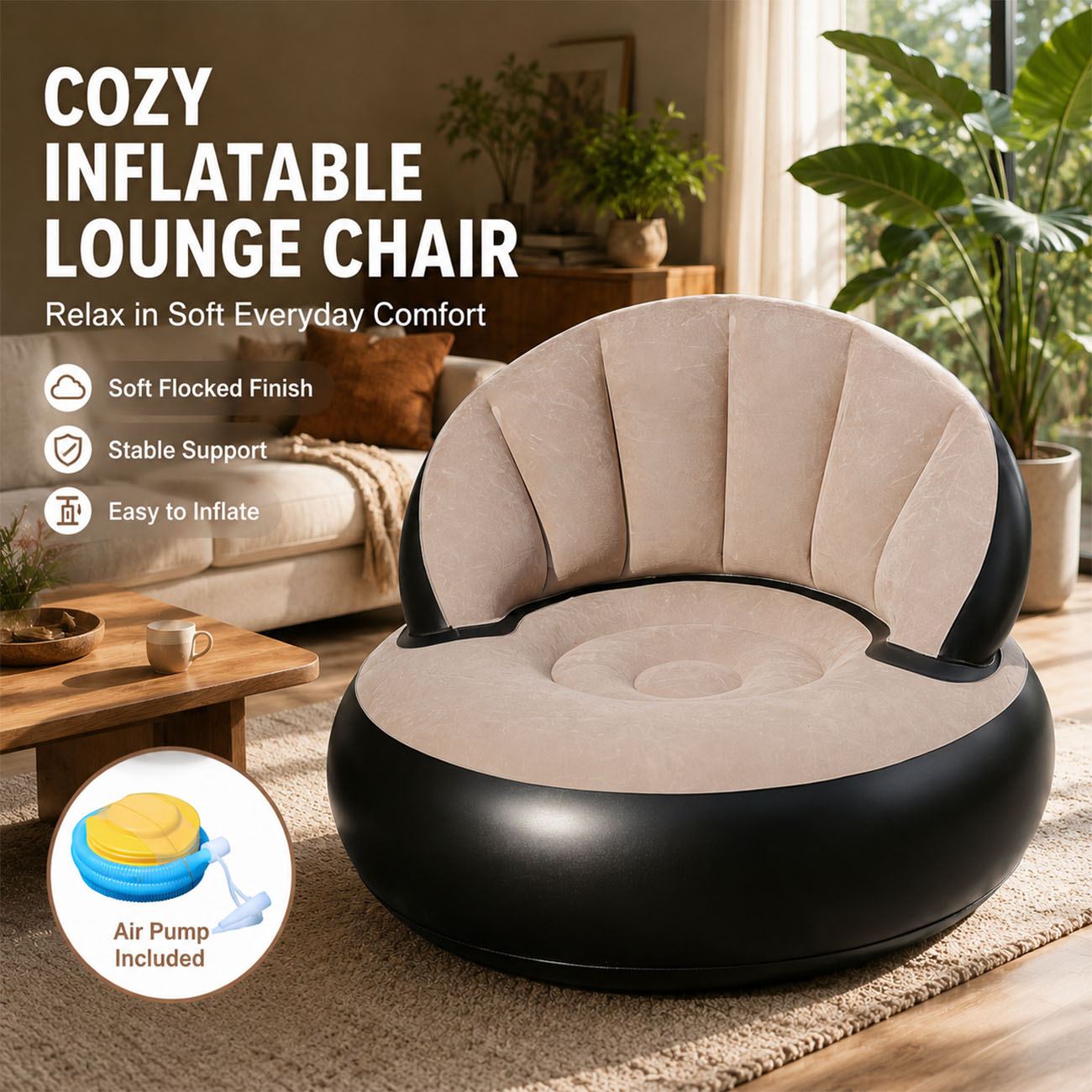 Opblaasbare stoel voor volwass - Outdoor Furniture Lounge Chair recensie en prijs