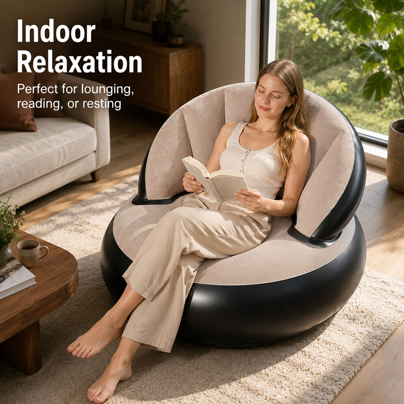 Opblaasbare stoel voor volwass - Outdoor Furniture Lounge Chair recensie en prijs